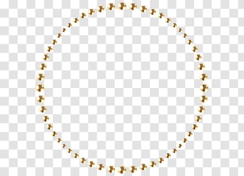 Circle Silhouette - Necklace - Jewellery Transparent PNG