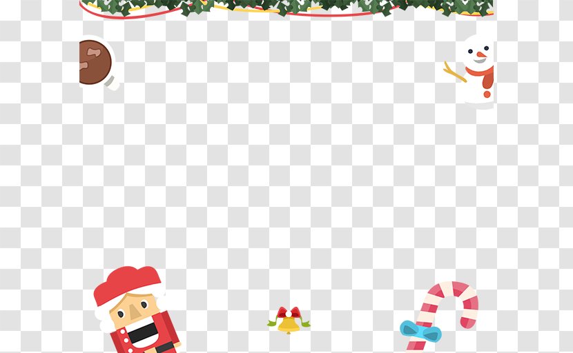 Christmas Border - Flooring - Games Transparent PNG