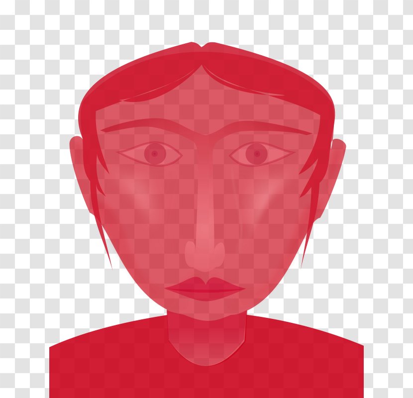 Woman Face Clip Art - Frame Transparent PNG