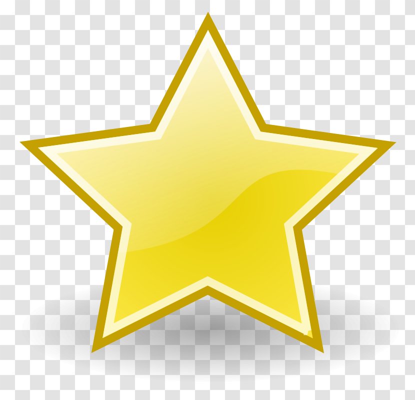 Star Yellow Clip Art - Royaltyfree - Big Pictures Transparent PNG