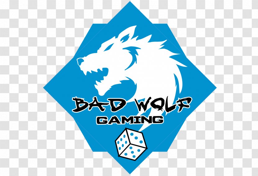 Bad Wolf Gaming Scratch Gamer Curator Clip Art - Area - Blue Transparent PNG