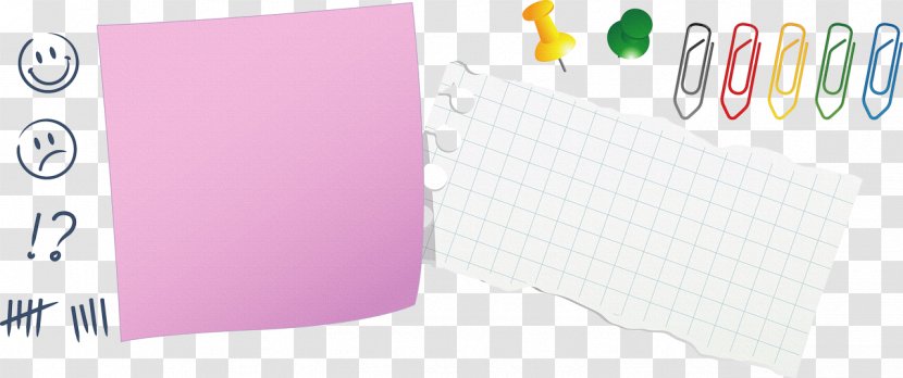 Paper Pink M Brand - Magenta - Design Transparent PNG