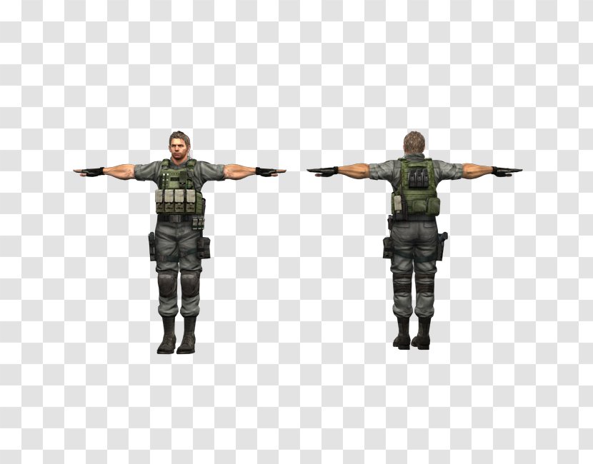 Resident Evil 5 Evil: Operation Raccoon City Chris Redfield 6 - Video Games Transparent PNG