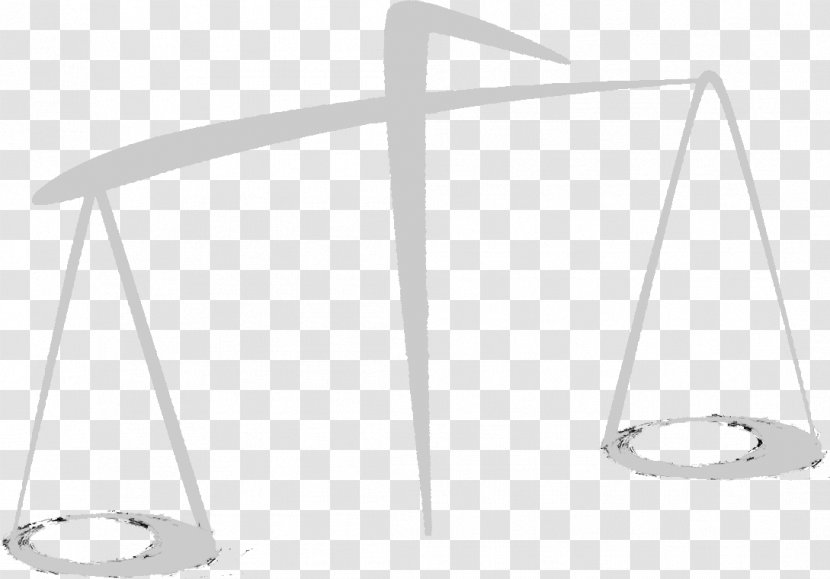 Angle Line - Black And White Transparent PNG