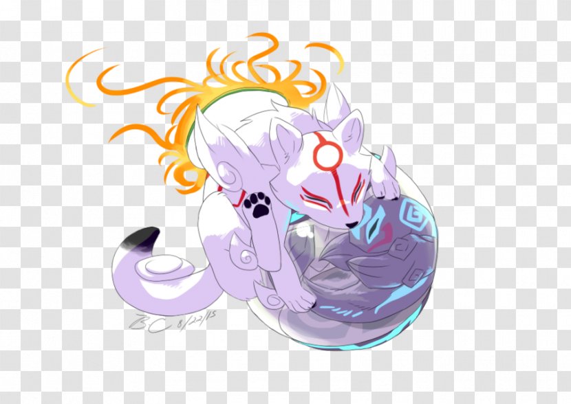 Ōkamiden Video Game Amaterasu - Fan Art - Foetus Transparent PNG