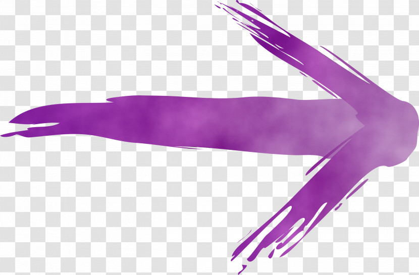 Purple Violet Hand Glove Transparent PNG