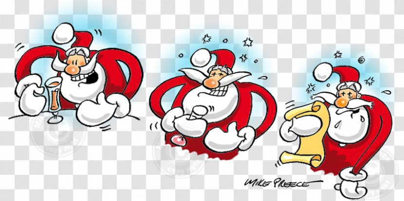 Santa Claus Flightless Bird Christmas Clip Art - Drunk Transparent PNG