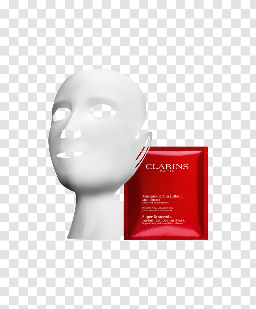 Clarins Super Restorative Day Cream Extra-Firming Mask Cosmetics Facial - Skin Care Transparent PNG