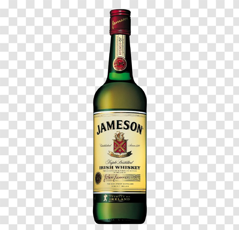 Jameson Irish Whiskey Single Pot Still Liquor - Scotch Whisky - Wine Transparent PNG