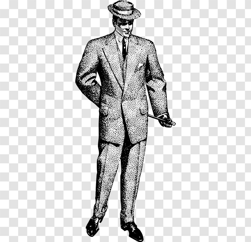 Suit Clip Art - Fictional Character - Vector Man Transparent PNG