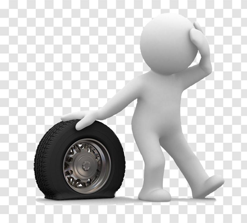 Car Flat Tire Tow Truck Roadside Assistance - Towing - Tyre Transparent PNG