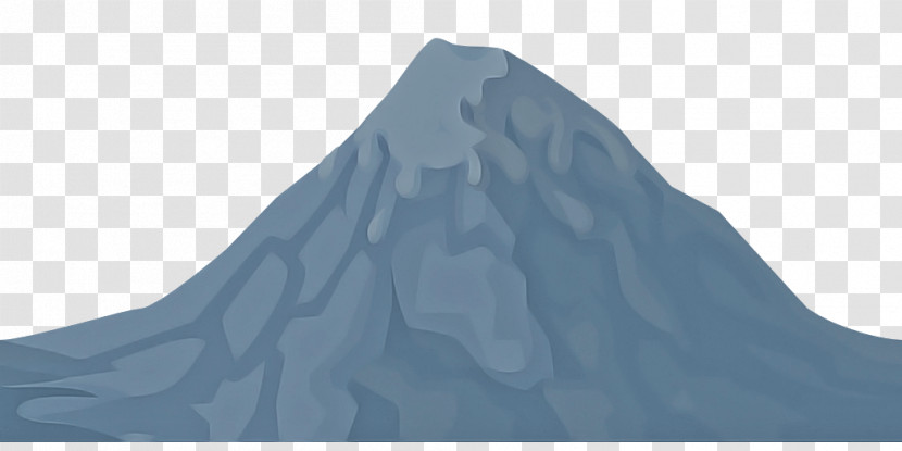 Blue Iceberg Tent Ice Transparent PNG