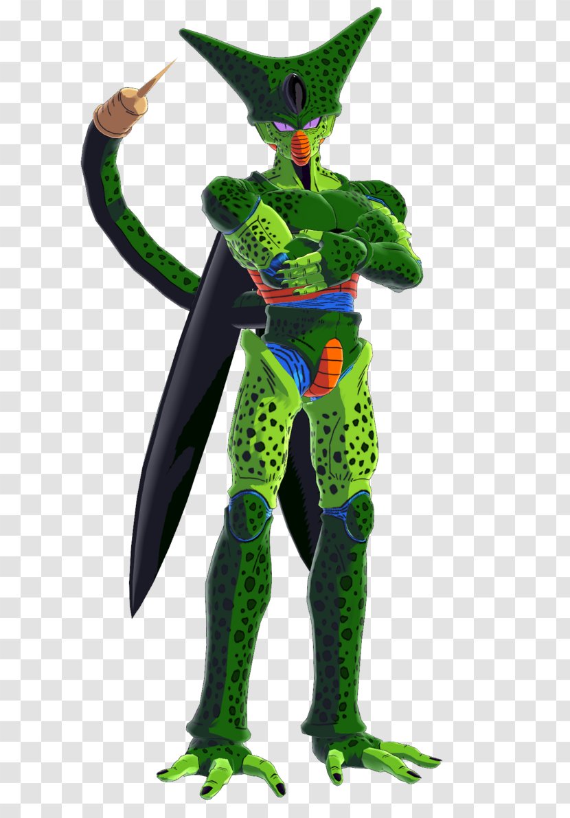 Dragon Ball Xenoverse Cell Goku Android - Action Figure Transparent PNG