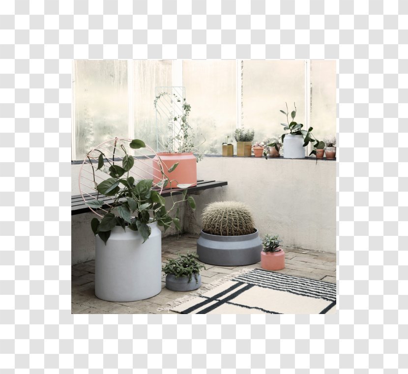 Flowerpot Ferm LIVING ApS Trellis Houseplant - Okra Transparent PNG