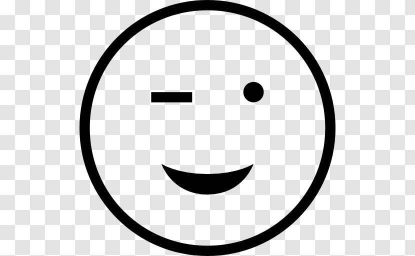 Emoticon Smiley Wink Emoji - Happiness Transparent PNG