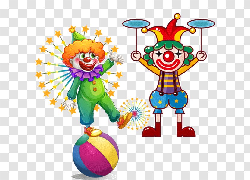 Performance Circus Clown Image Download - Entertainment - Having A Ball Transparent PNG