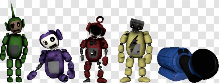 Slendytubbies: Android Edition Five Nights At Freddy's Image Colors (Purple) Animatronics - Slendytubbies Skins Transparent PNG