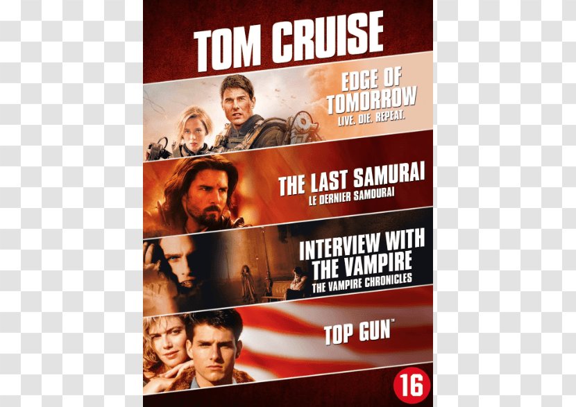 Display Advertising Poster Top Gun Warner Home Video DVD - Bros - Tom Cruise Laugh Transparent PNG