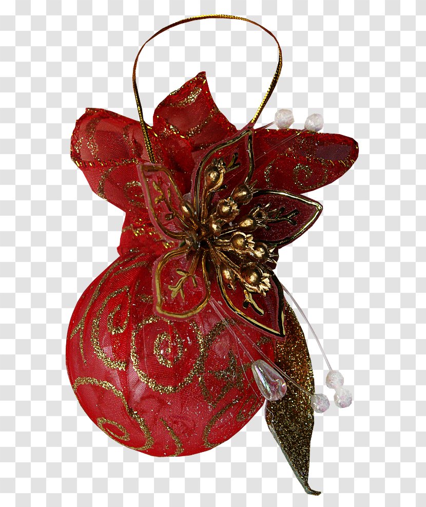 Christmas Ornament Pollinator Maroon Transparent PNG