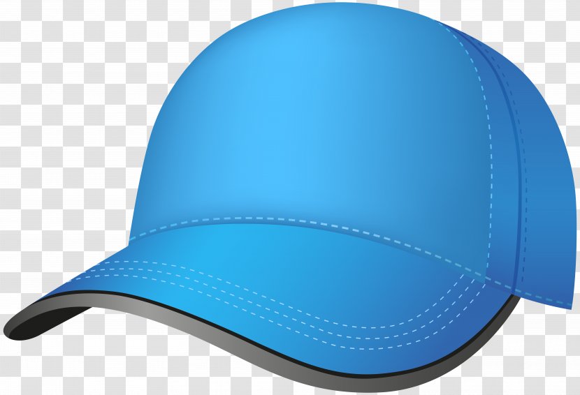 Baseball Cap Hat Clip Art - Headgear - Blue Image Transparent PNG