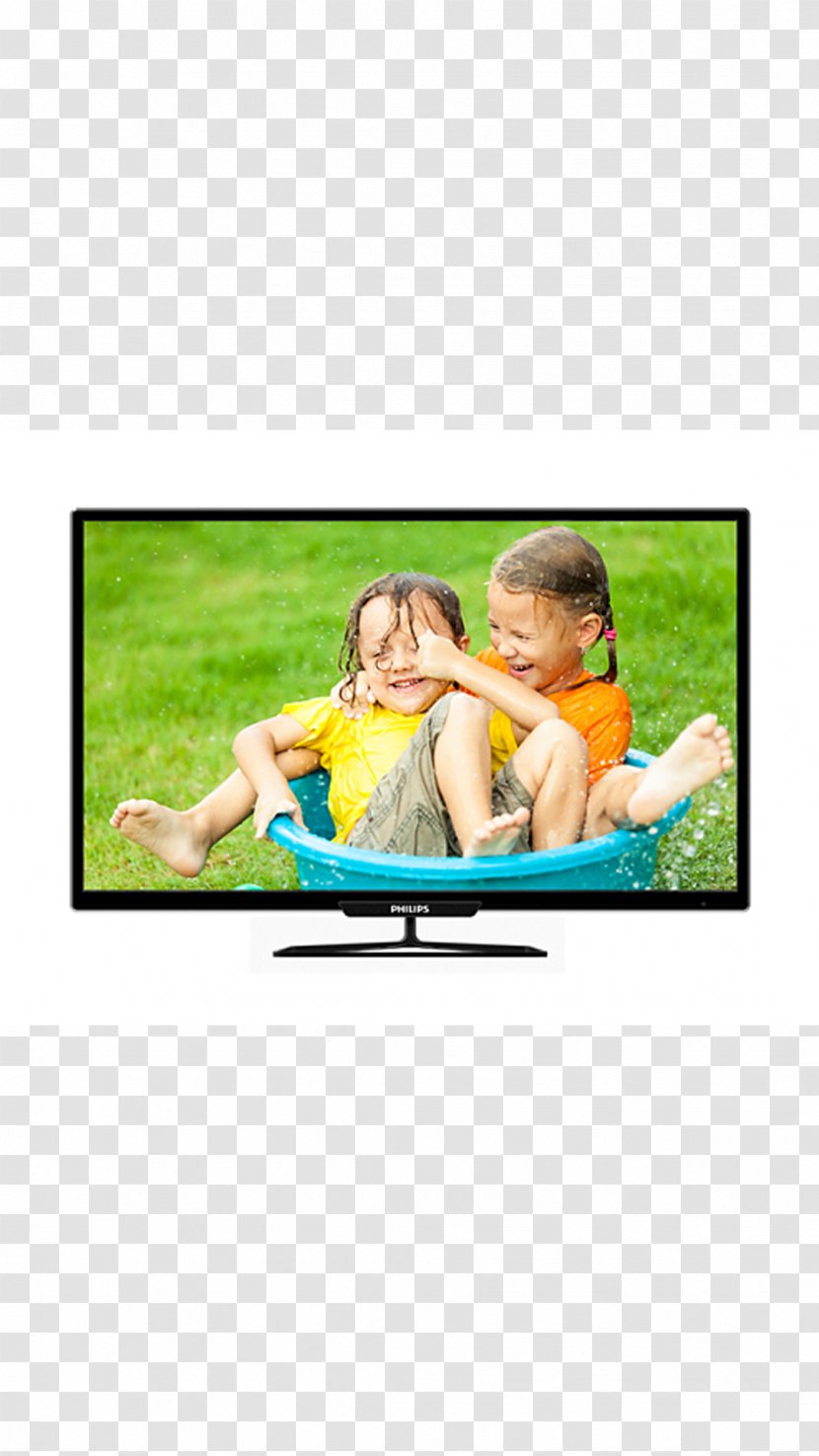 LED-backlit LCD HD Ready Philips High-definition Television - Display Size - Rectangle Transparent PNG