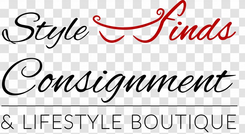 Brand Handwriting Logo Consignment Font - Writing - Instagram Transparent PNG