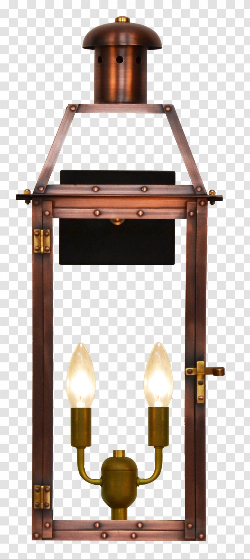 Gas Lighting Lantern Natural Coppersmith - Light Transparent PNG