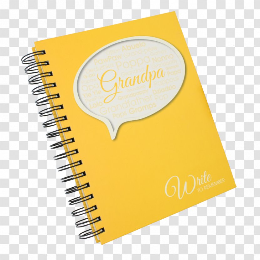 Gratitude Journal Diary Notebook Blog - Paper Product - Gramps Transparent PNG