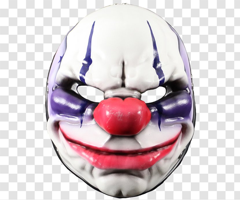 Payday 2 Payday: The Heist Overkill Software Mask Video Game Transparent PNG