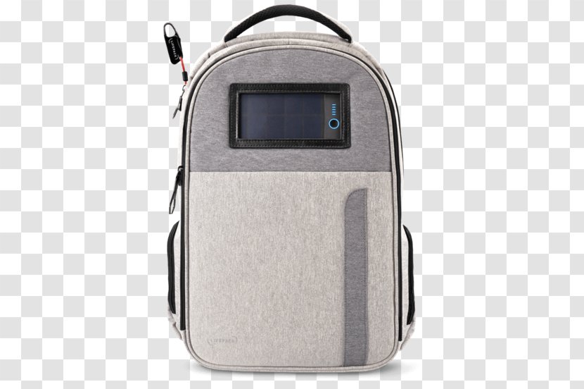 Battery Charger Solar Backpack Laptop - Bag Transparent PNG