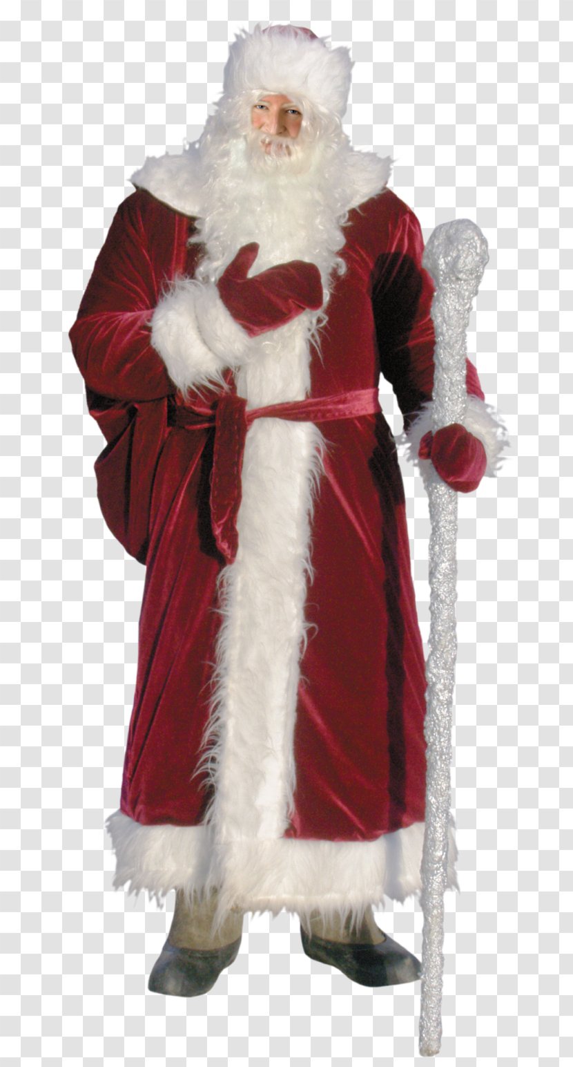 Santa Claus Ded Moroz Snegurochka Costume Christmas - Advent Calendars Transparent PNG