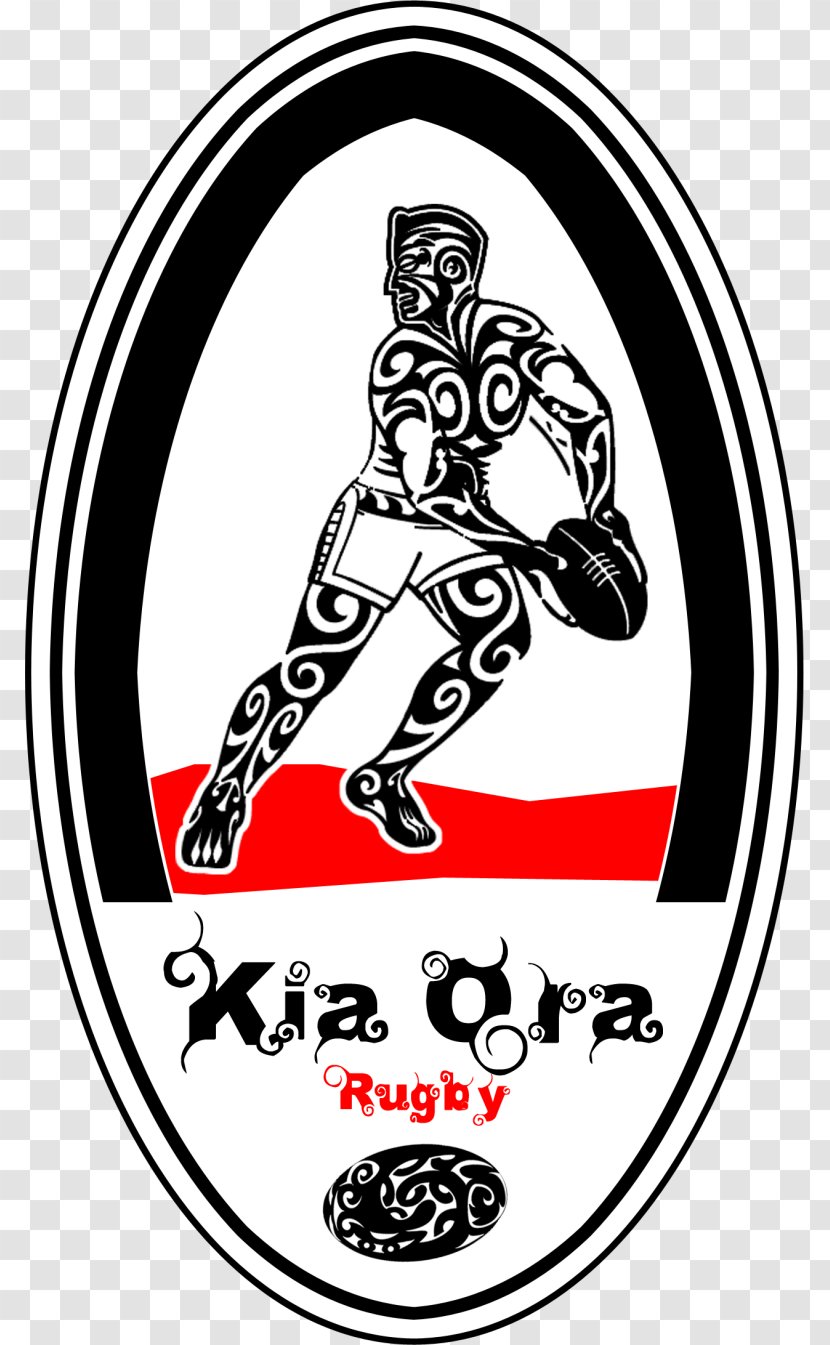 Māori All Blacks Logo Headgear Recreation - Black And White - MAORI Transparent PNG
