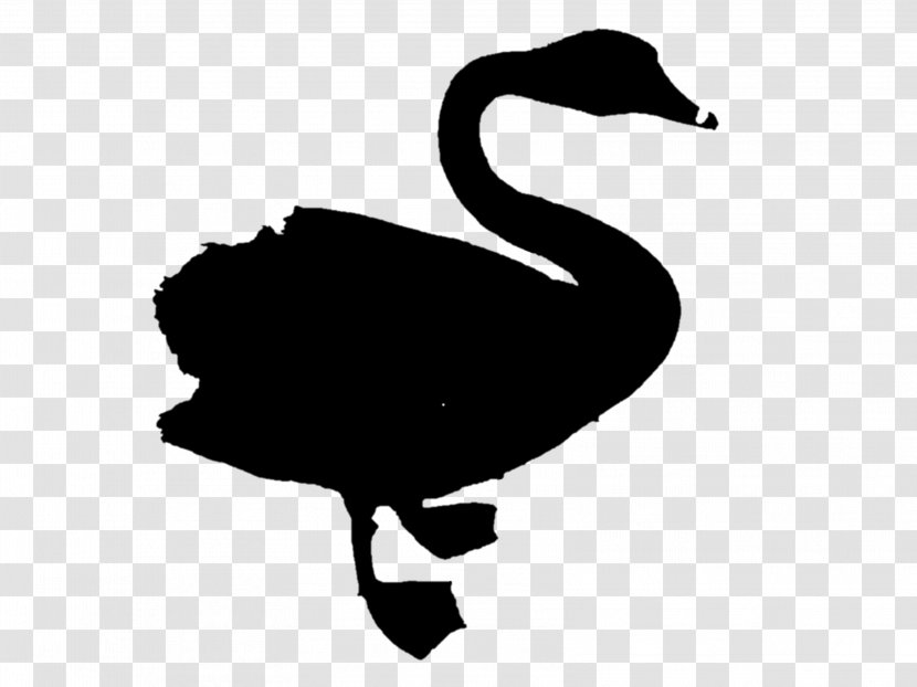 Duck Goose Clip Art Fauna Silhouette - Neck Transparent PNG
