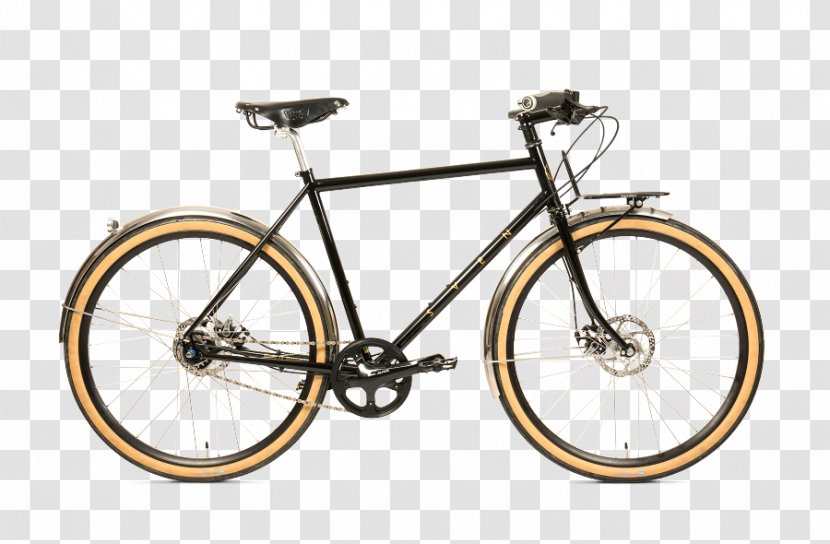 Fixed-gear Bicycle Single-speed Racing Cycling - Frame Transparent PNG