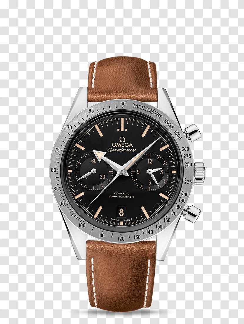 Omega Speedmaster Coaxial Escapement Chronograph Watch SA Transparent PNG
