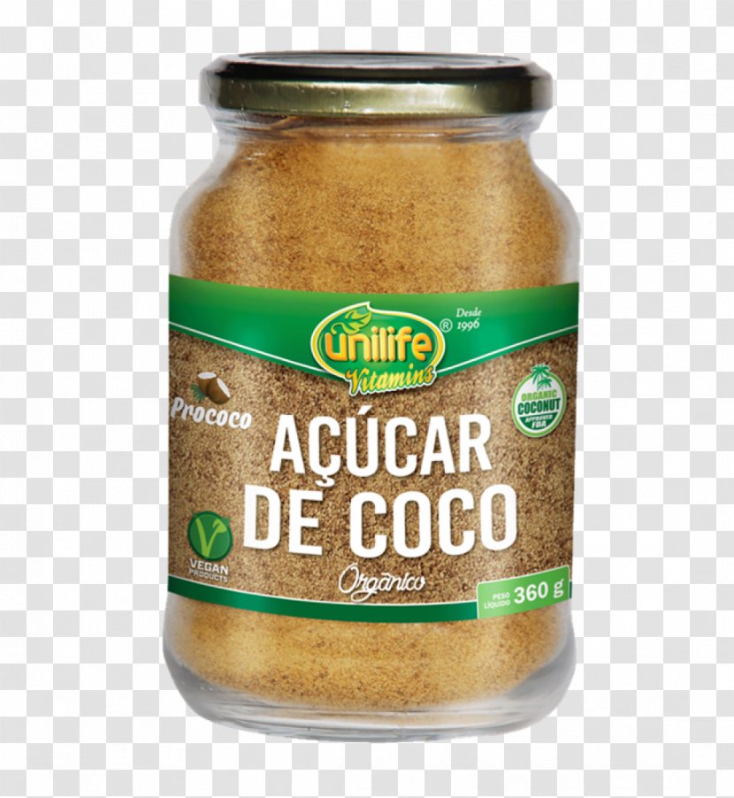 Carbohydrate Sugar Açúcar De Coco Orgânico Unilife 360g Poté - Sauce - Acucar Transparent PNG