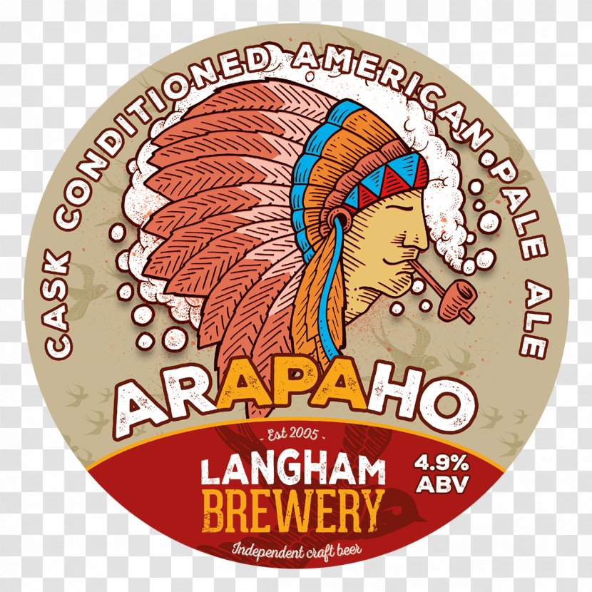 Beer American Pale Ale Font - Arapaho Transparent PNG