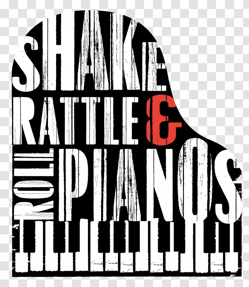 SHAKE RATTLE & ROLL Dueling Pianos Piano Bar - Heart Transparent PNG