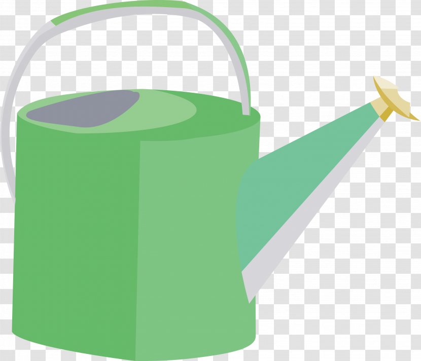 Material Green Watering Can - Kettle Vector Transparent PNG