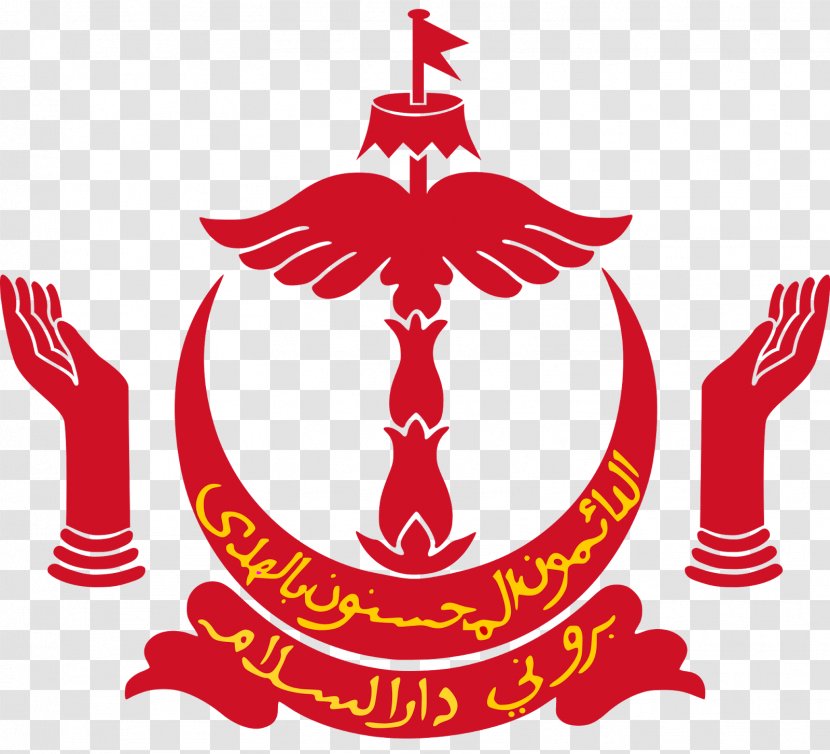 Emblem Of Brunei Flag National Symbol - Asean Transparent PNG