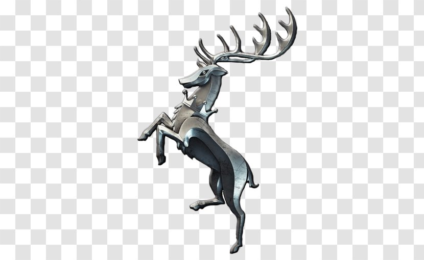 Heraldry House Baratheon Sigil Art - Reindeer - Fury Transparent PNG