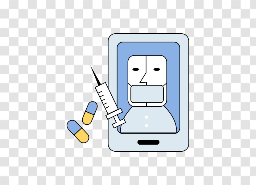 Cartoon Gauge - Phone And Needle Transparent PNG