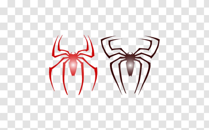 Spider-Man Film Series Logo Art - Frame - Spider Transparent PNG