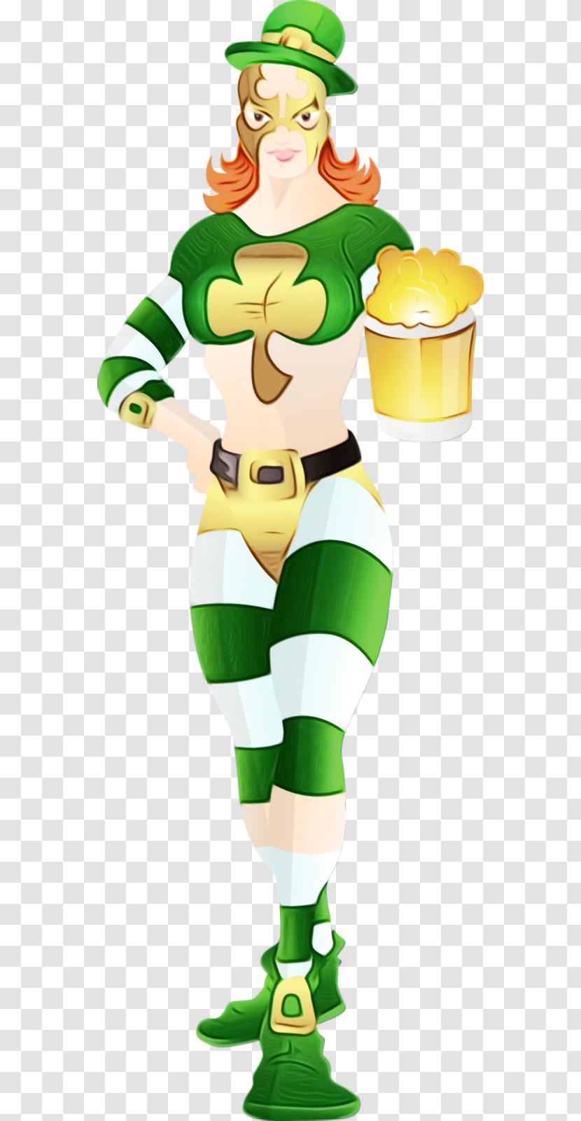 Green Cartoon Transparent PNG