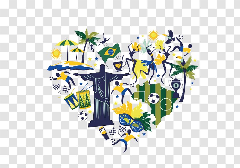 Brazil Portuguese Icon - Crest - Rio Olympics Transparent PNG