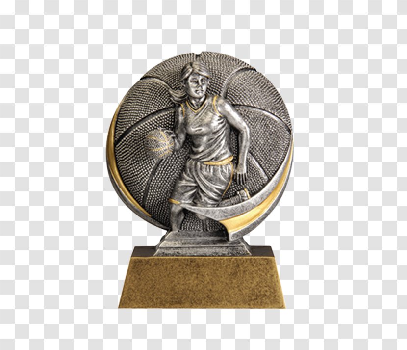 Trophy Women's Basketball NBA Award - Statue Transparent PNG