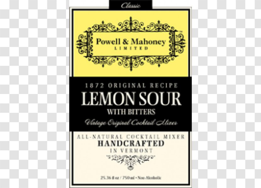 Sour Mix Cocktail Drink Whiskey - Signature Transparent PNG