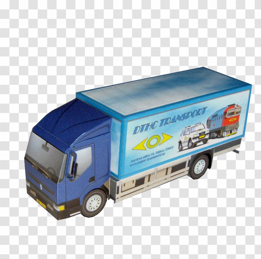 Paper Car Renault Trucks Commercial Vehicle AB Volvo - Model - Lorry Transparent PNG