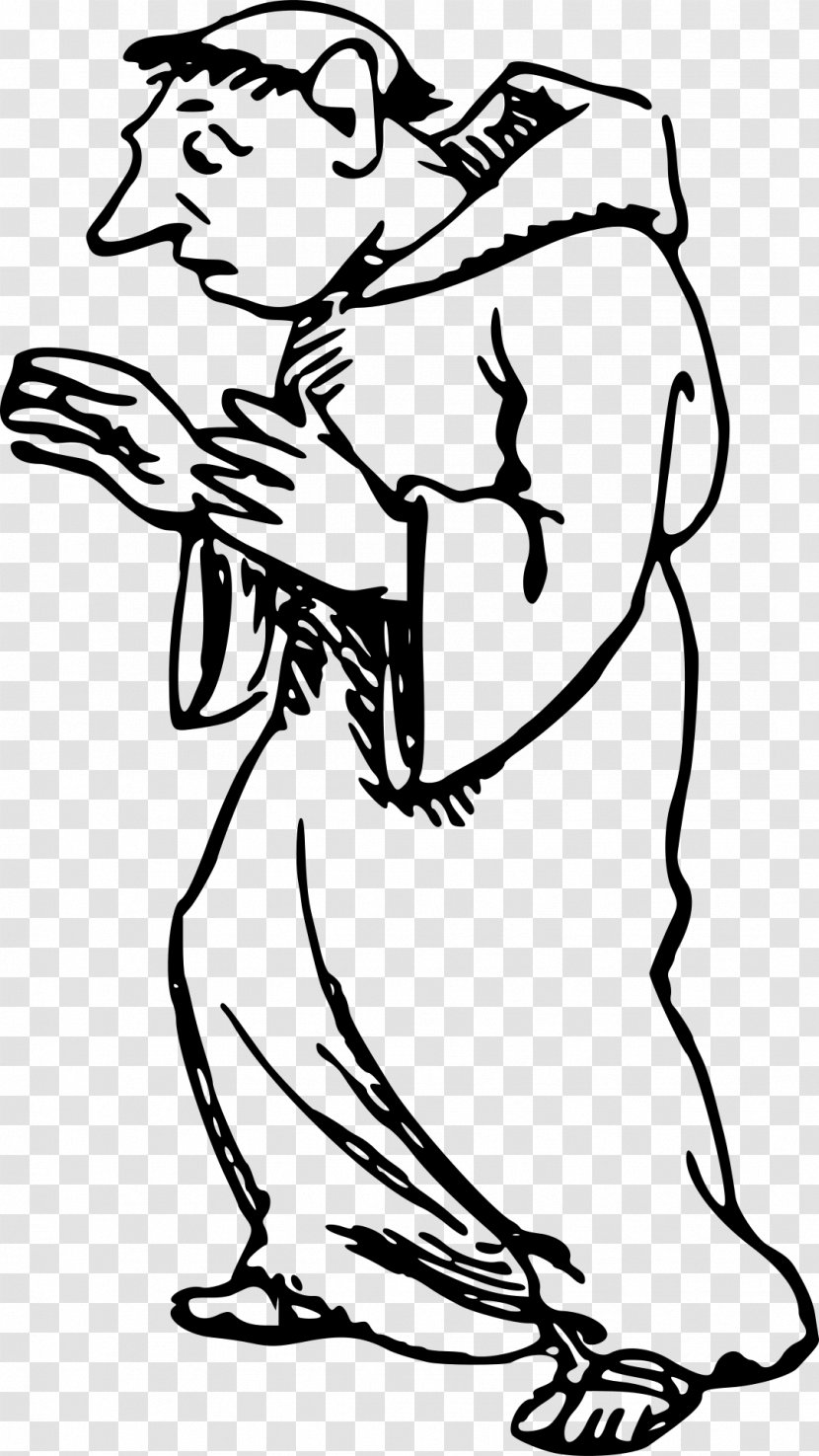Priest Drawing Clip Art - Male - Monk Transparent PNG