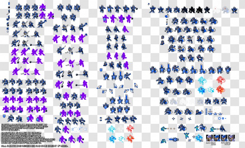 Mega Man X Sprite Sonic The Hedgehog Battle Network 5 - Knight Pixel Transparent PNG